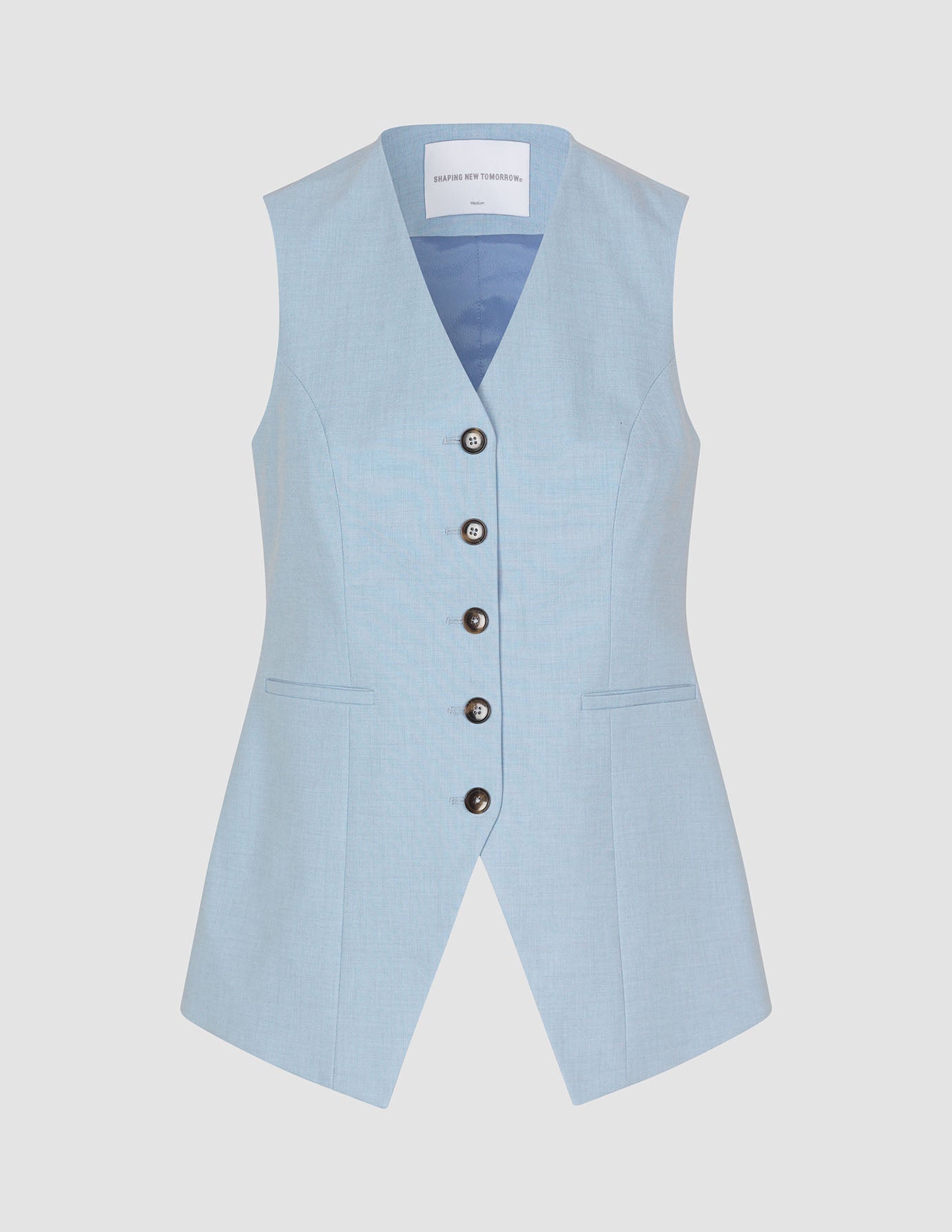 Essential Set Long Vest & Wide Pants